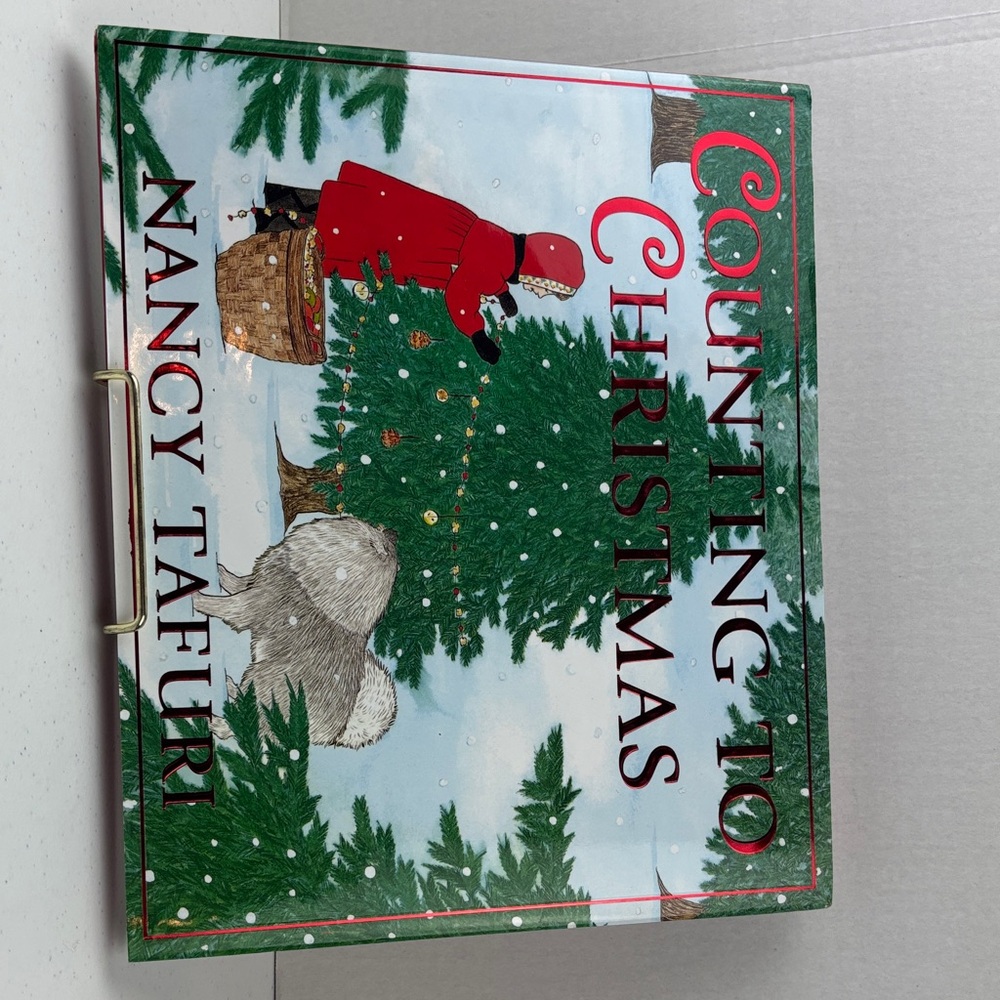 Counting to Christmas Book by Nancy Tafuri